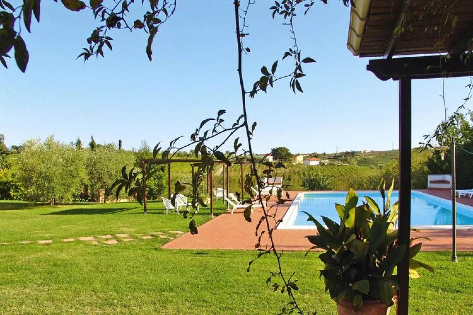 Agri-tourism Poggio al Sole Vinci Type Girasole-Schwimmbad