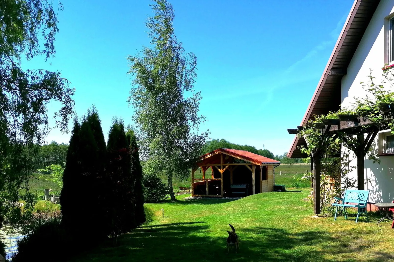 Mieszkanie wakacyjne Korzystno-Gardens summer