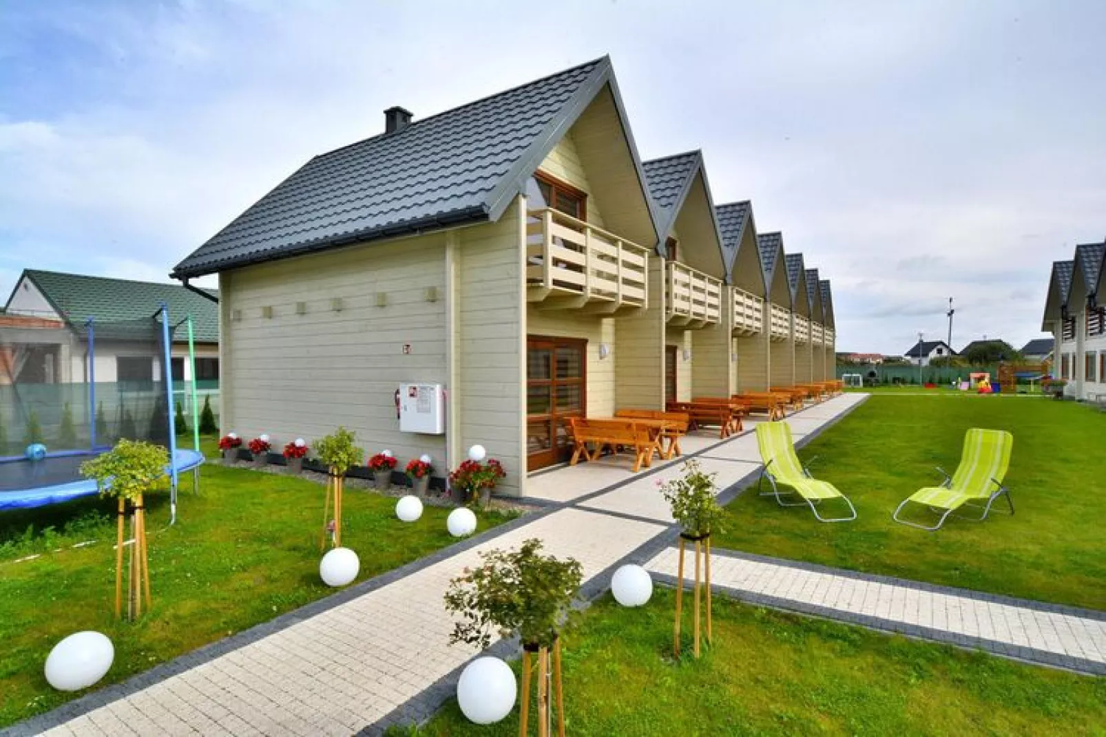 Domy wakacyjne przy Bałtyckiej Grzybowo-Exterior summer