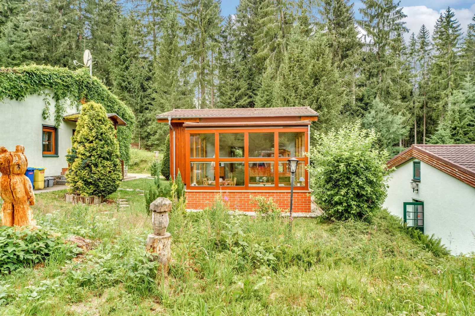 Im Erzgebirge-Jardins en été