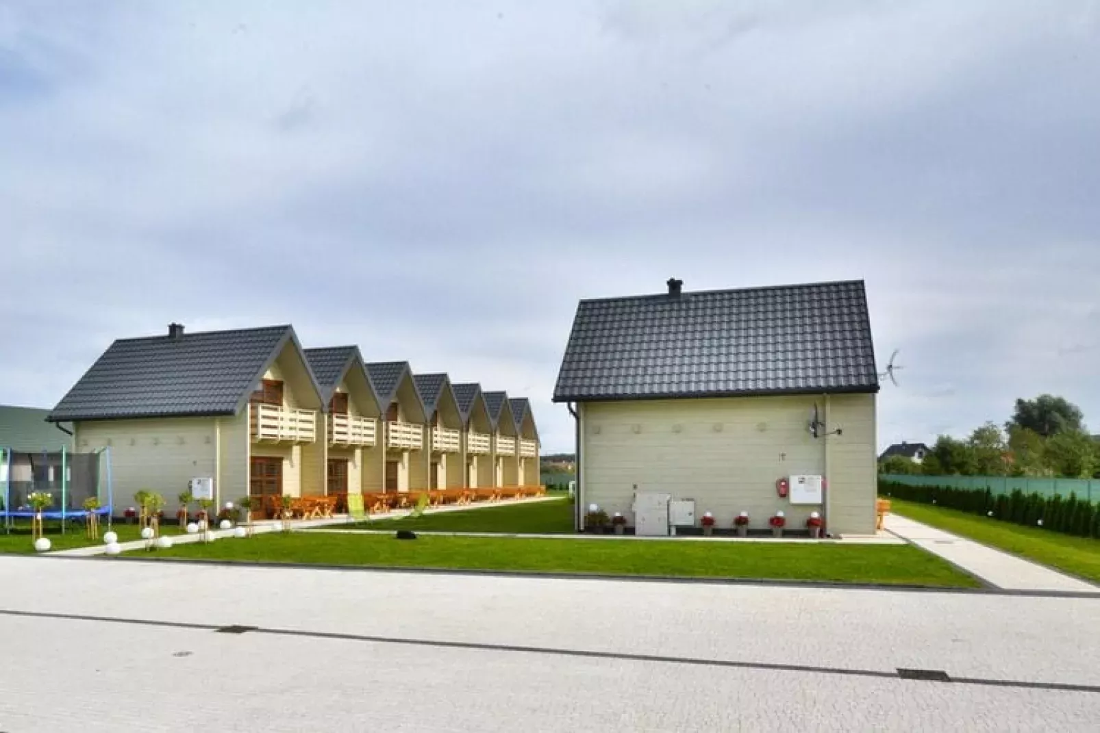 Domy wakacyjne przy Bałtyckiej Grzybowo-Exterior summer