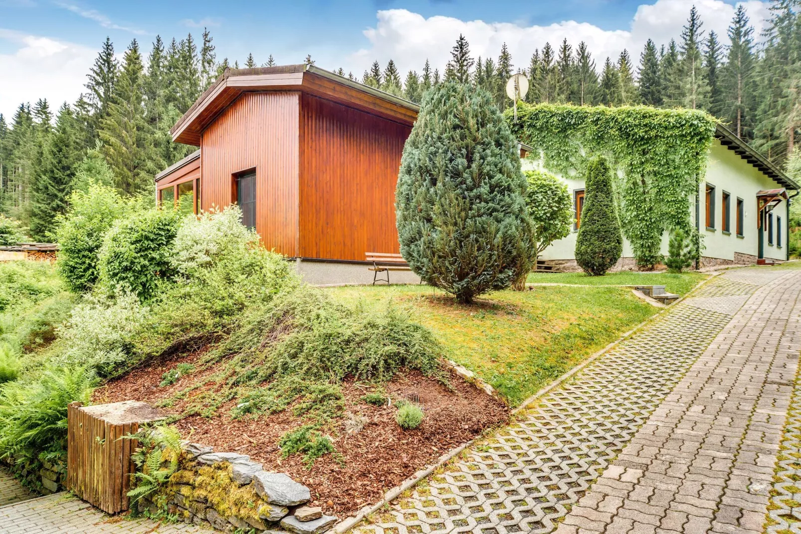 Im Erzgebirge-Jardins en été