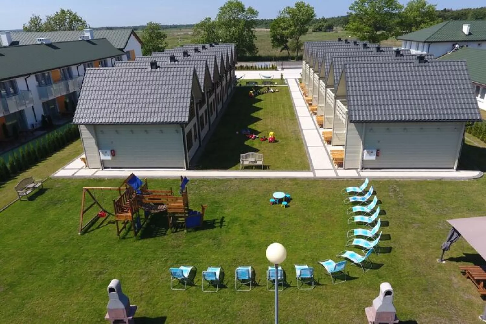 Domy wakacyjne przy Bałtyckiej Grzybowo-Outdoor