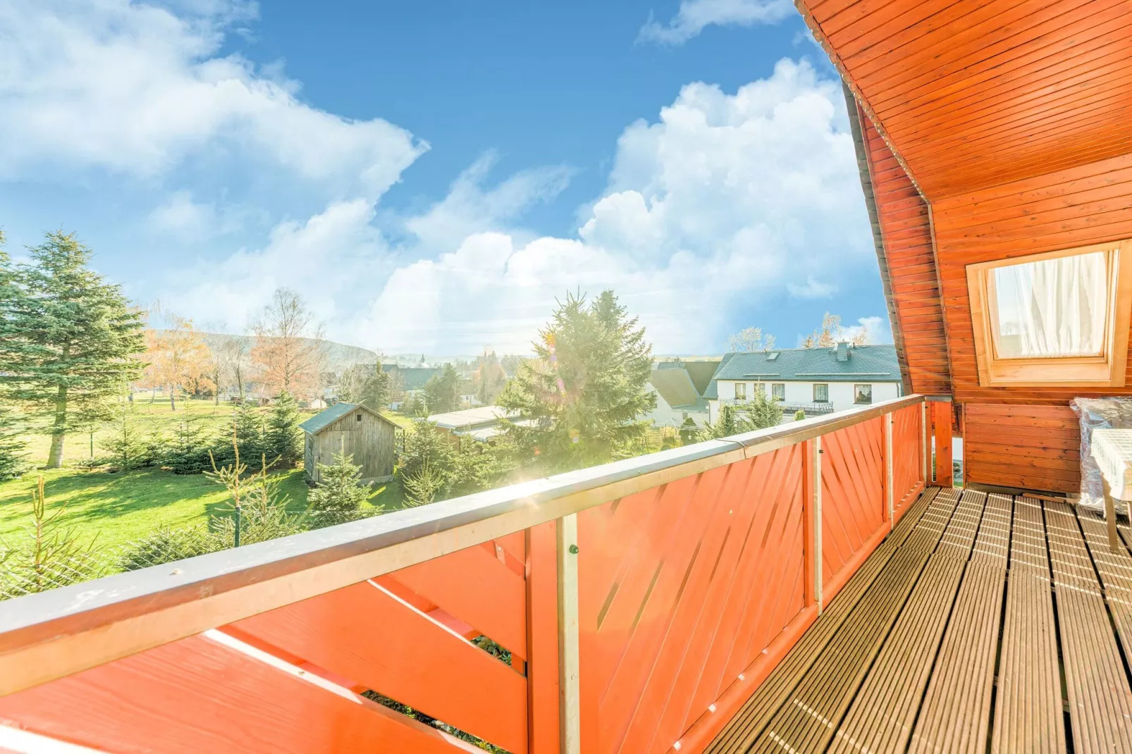 Ferienhaus Crottendorf-Balcon-terrasse