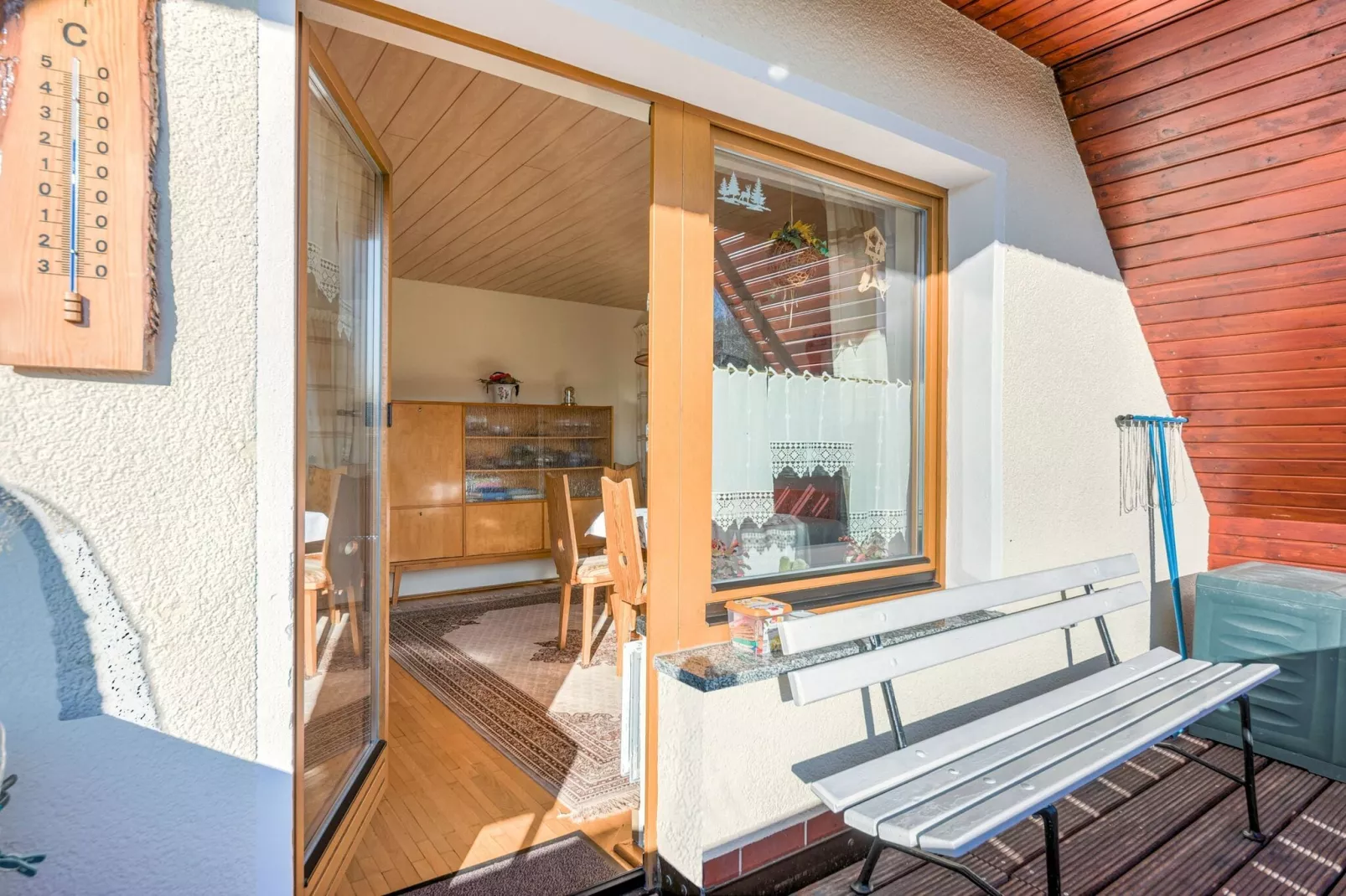 Ferienhaus Crottendorf-Balcon-terrasse