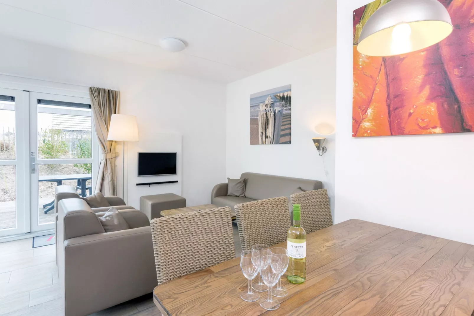 Strandpark Duynhille 3-Living room