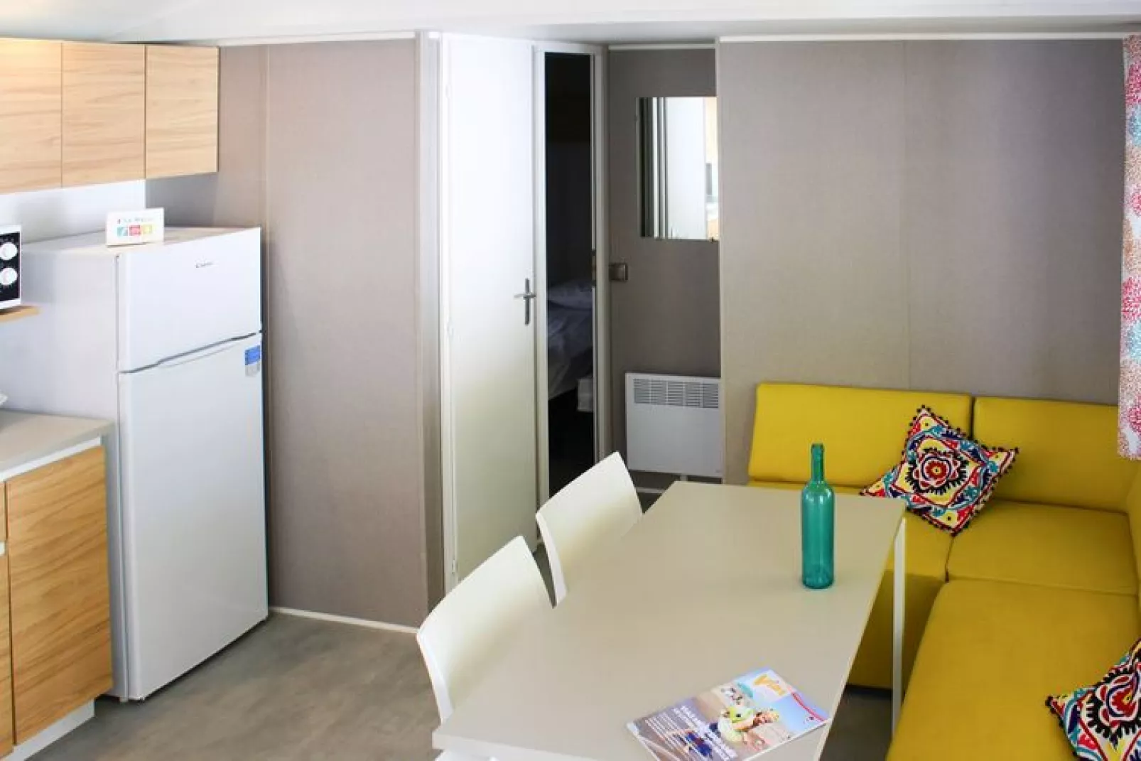 Camping L'Air Marin Vias-Plage / Mobilhome TAMPICO-Cuisine