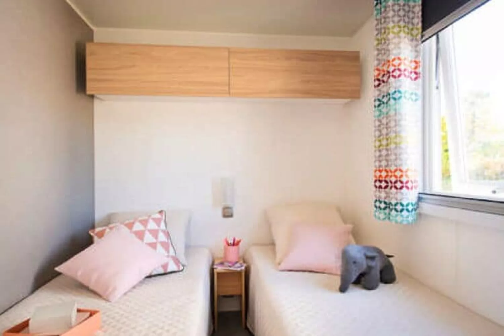 Camping L'Air Marin Vias-Plage / Mobilhome TAMPICO-Chambre
