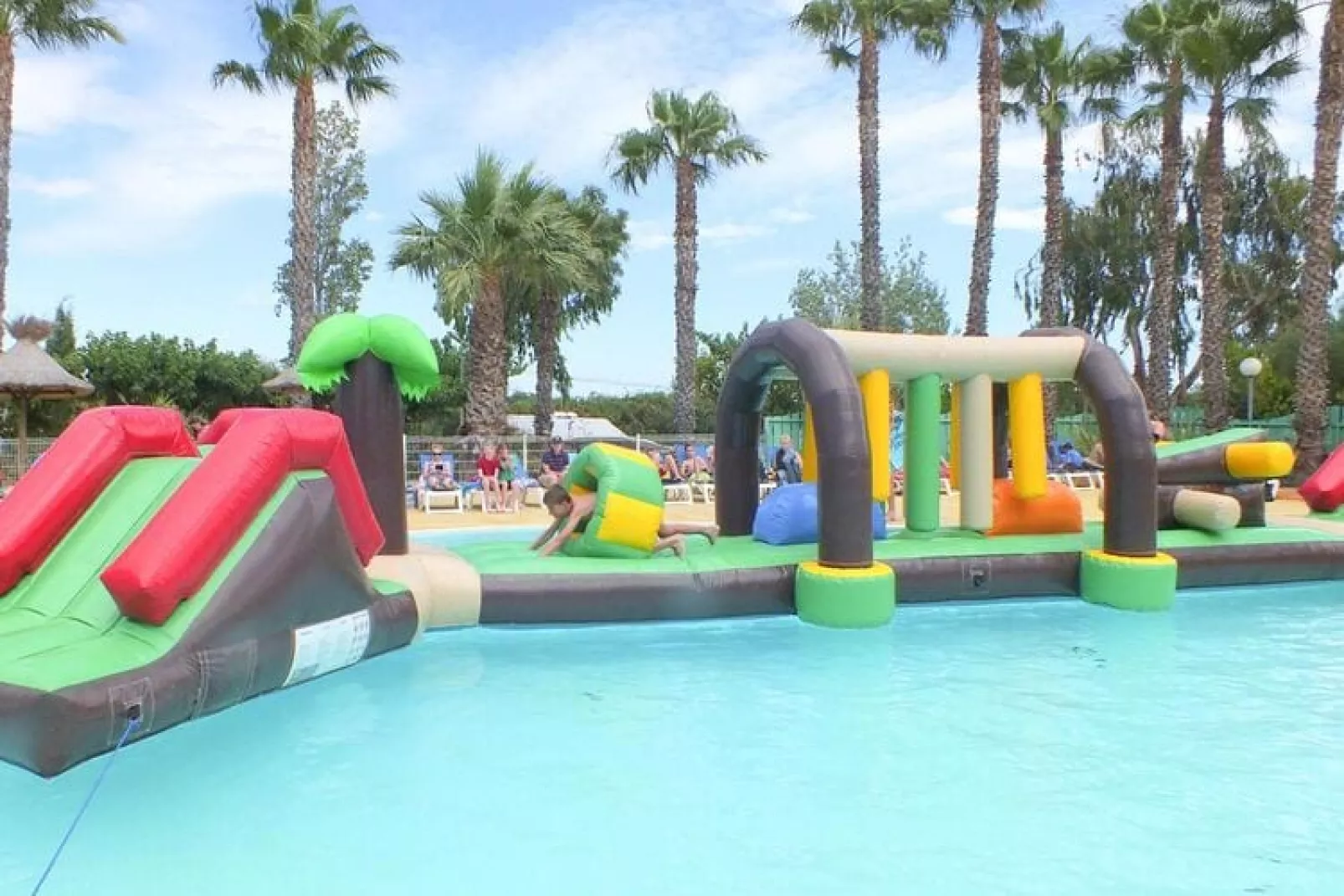 Camping L'Air Marin Vias-Plage / Mobilhome TAMPICO-Piscine