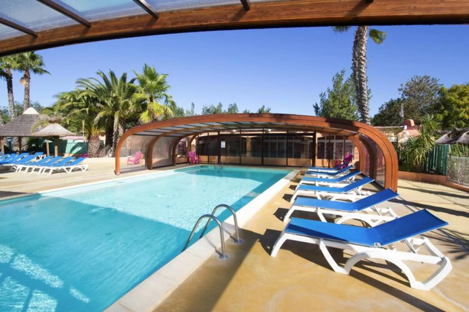 Camping L'Air Marin Vias-Plage / Mobilhome TAMPICO-Piscine
