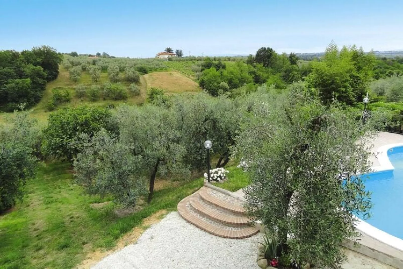 Ferienhaus Cerbaiola Lamporecchio Belegung mit bis zu 6 Personen-Gardens summer
