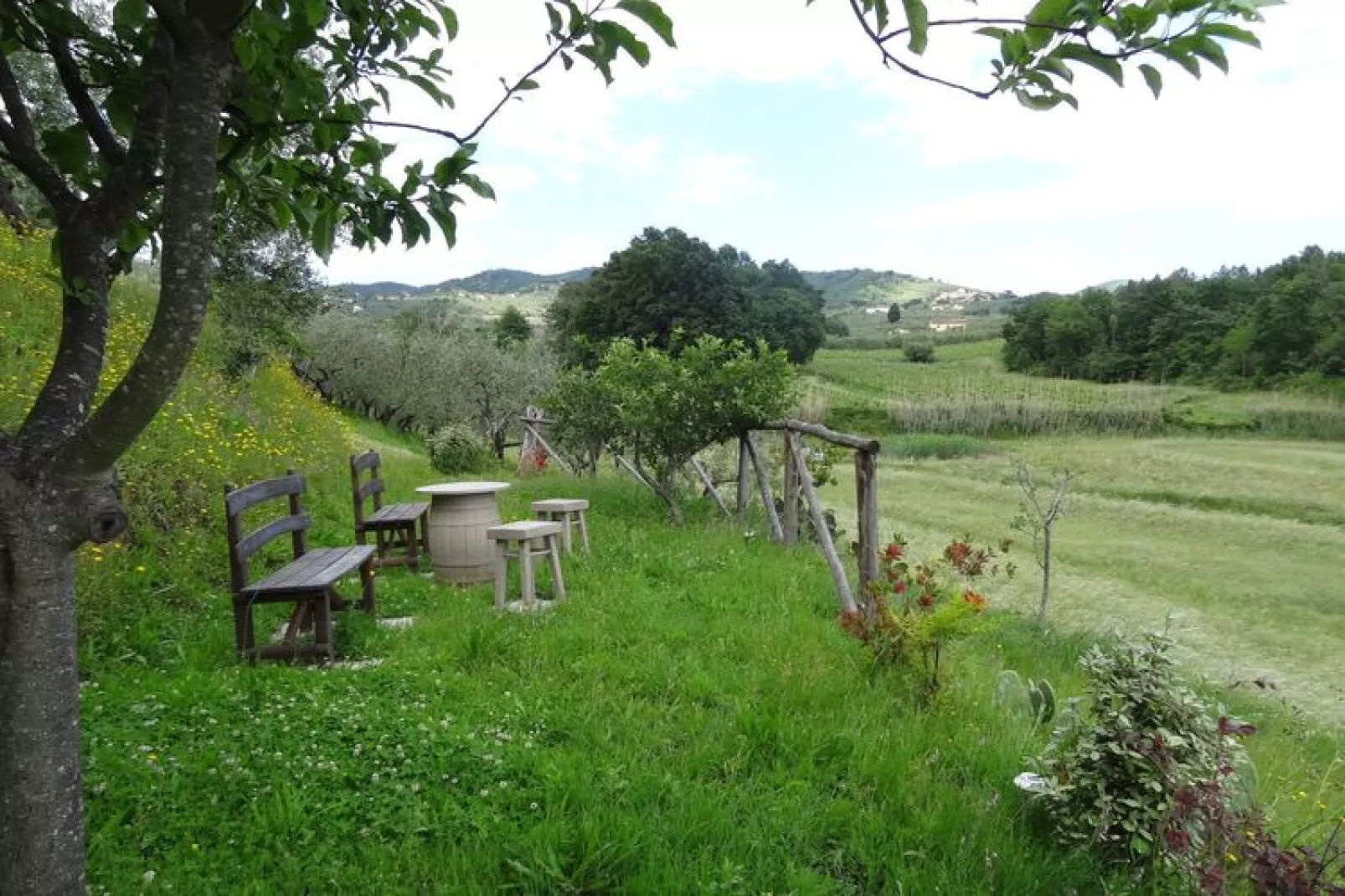 Ferienhaus Cerbaiola Lamporecchio Belegung mit bis zu 6 Personen-Exterior summer