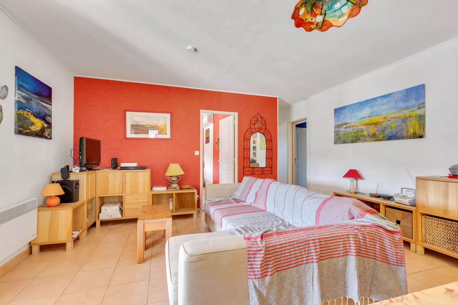 Villa Les Muriers-Living room
