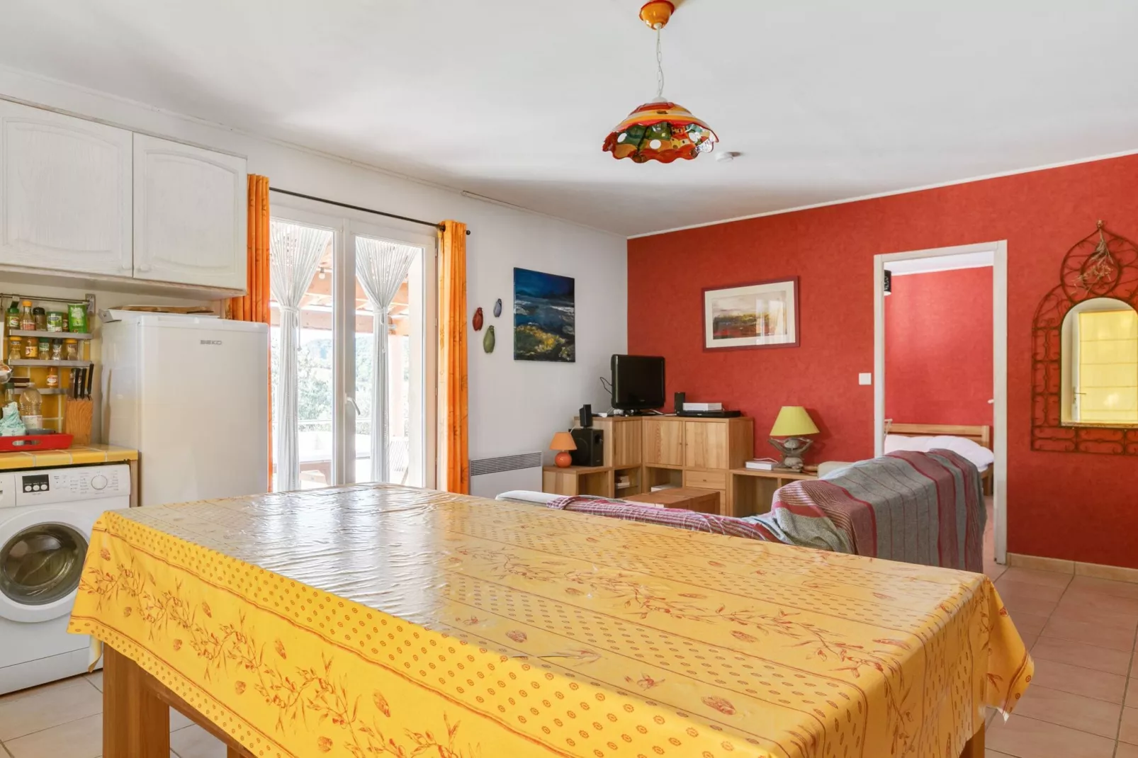 Villa Les Muriers-Living room
