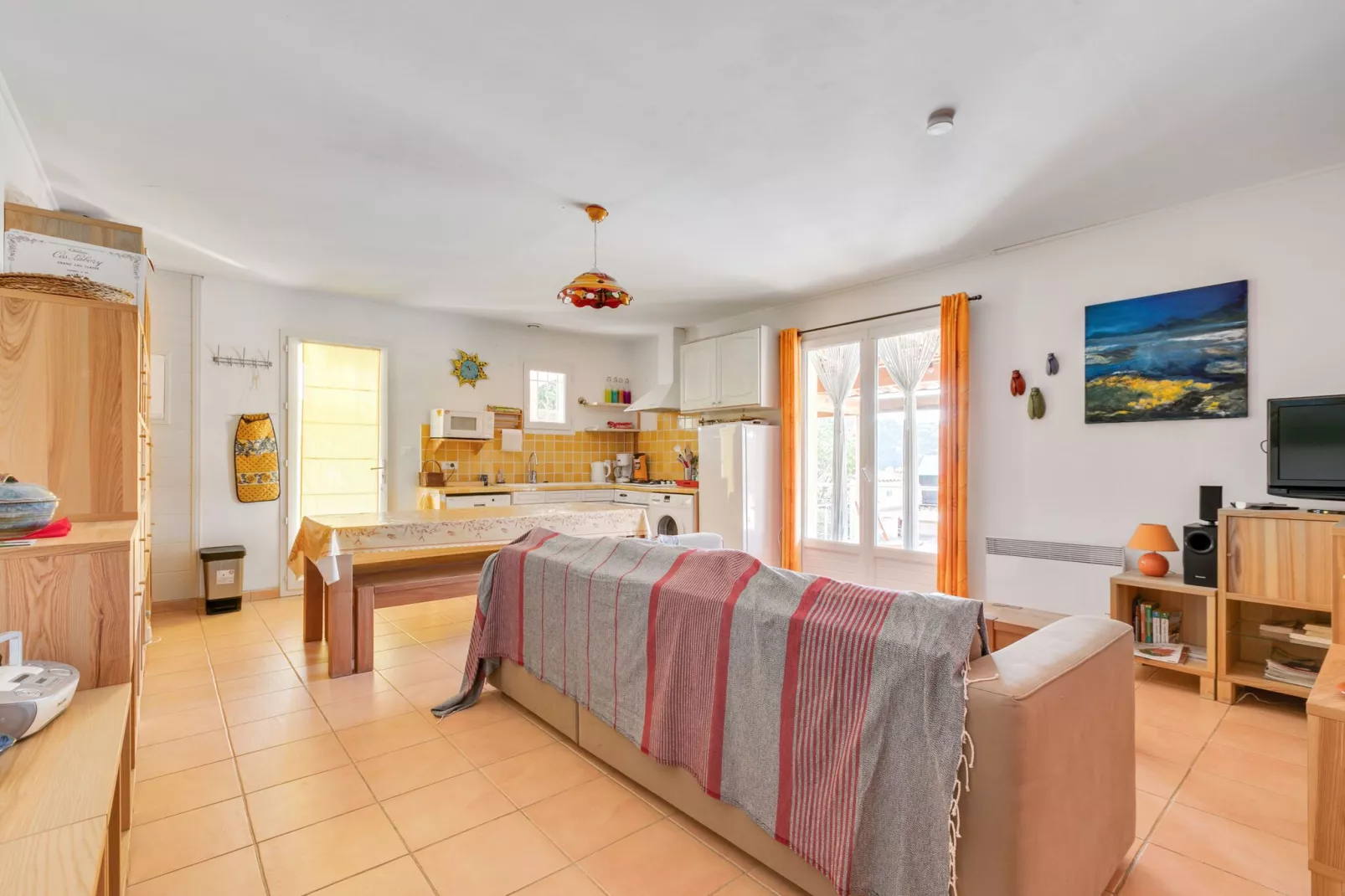 Villa Les Muriers-Living room