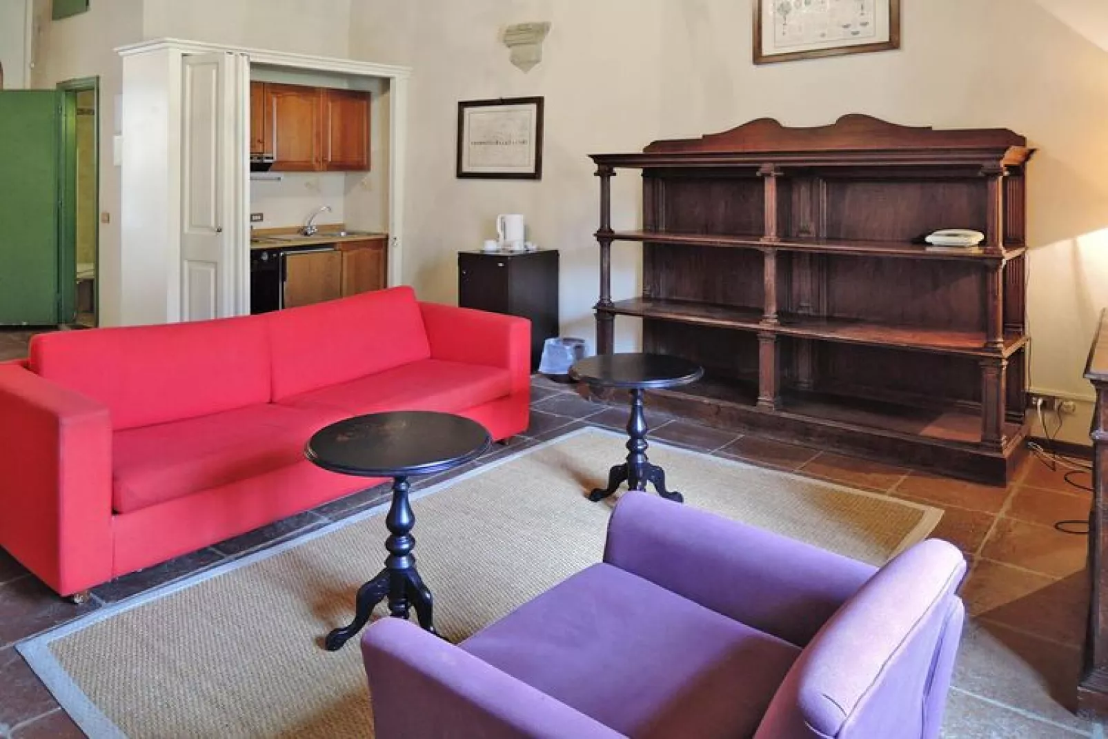 Holiday residence Villa Pitiana Donnini - Type 2-Raum-App Typ A 45 qm-Salon