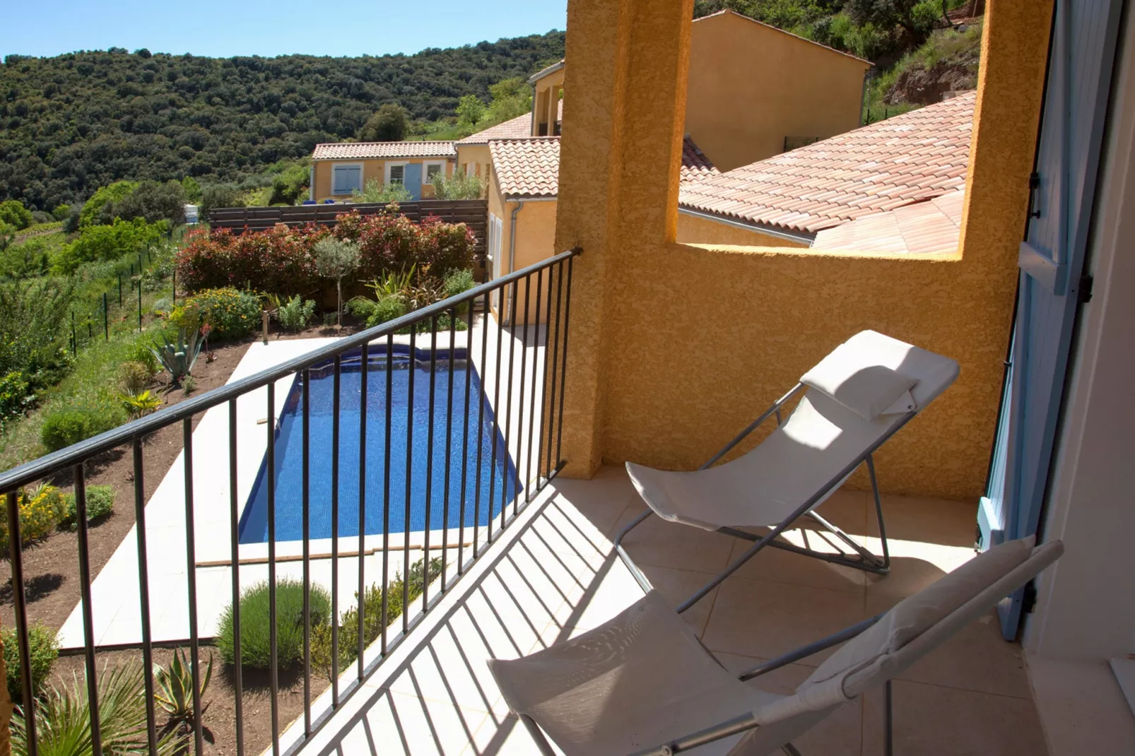 Au Cœur du Soleil-Balcon-terrasse