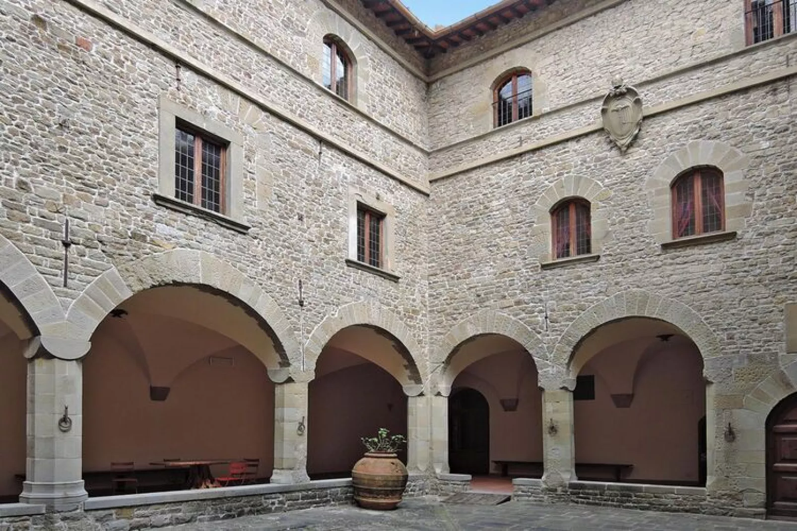 Holiday residence Villa Pitiana Donnini - Type 3-Raum-App Typ B 55 qm-Exterior summer