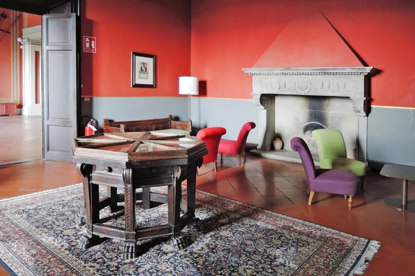 Holiday residence Villa Pitiana Donnini - Type 3-Raum-App Typ B 55 qm-Living room