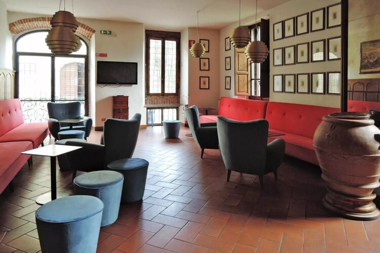Holiday residence Villa Pitiana Donnini - Type 3-Raum-App Typ B 55 qm-Living room