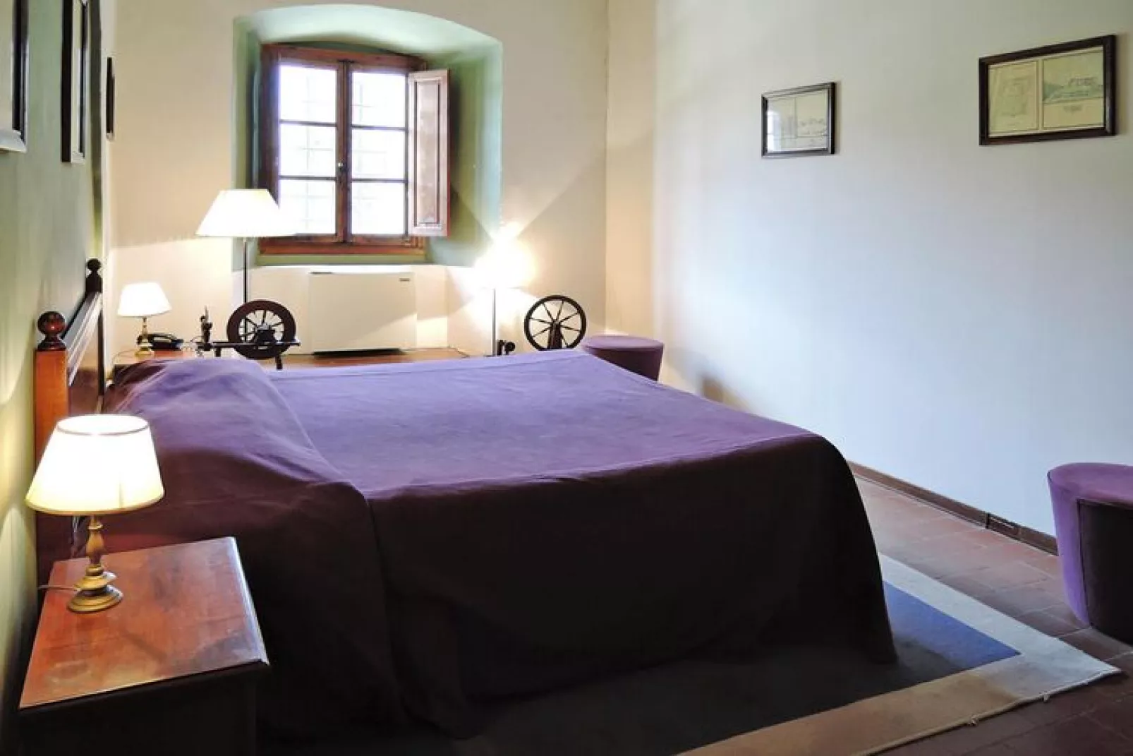 Holiday residence Villa Pitiana Donnini - Type 3-Raum-App Typ B 55 qm-Bedroom