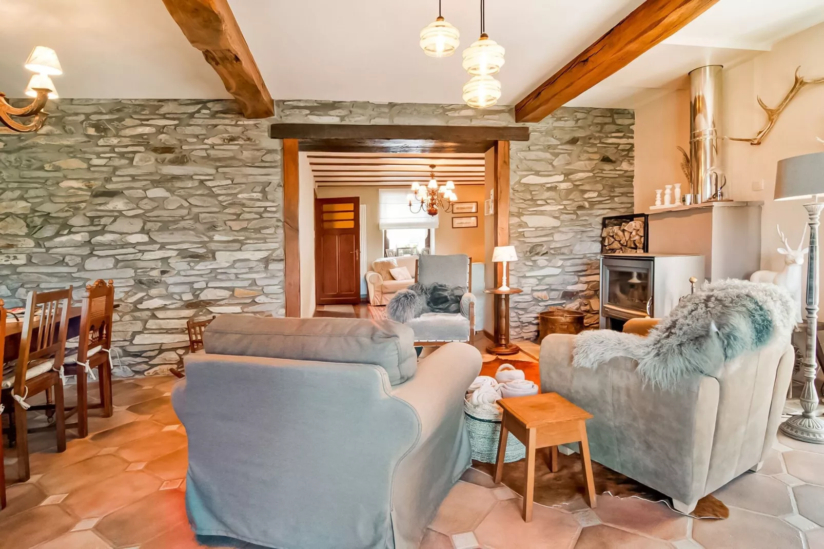 Les Pénates-Living room