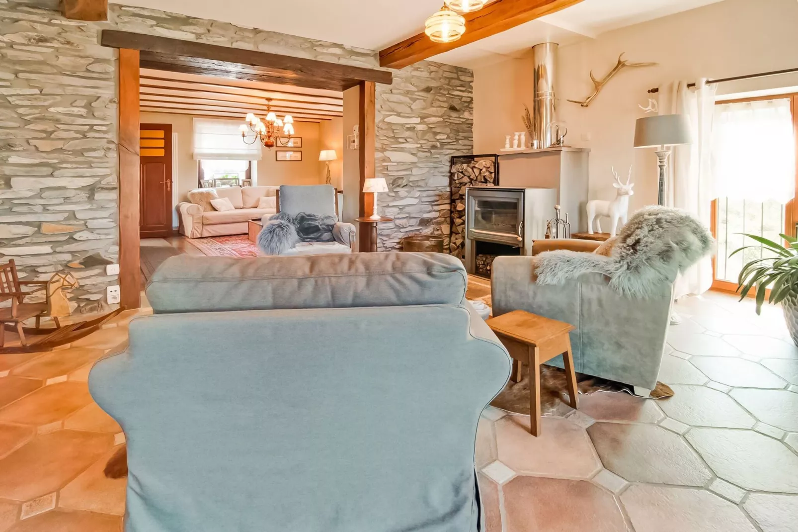Les Pénates-Living room