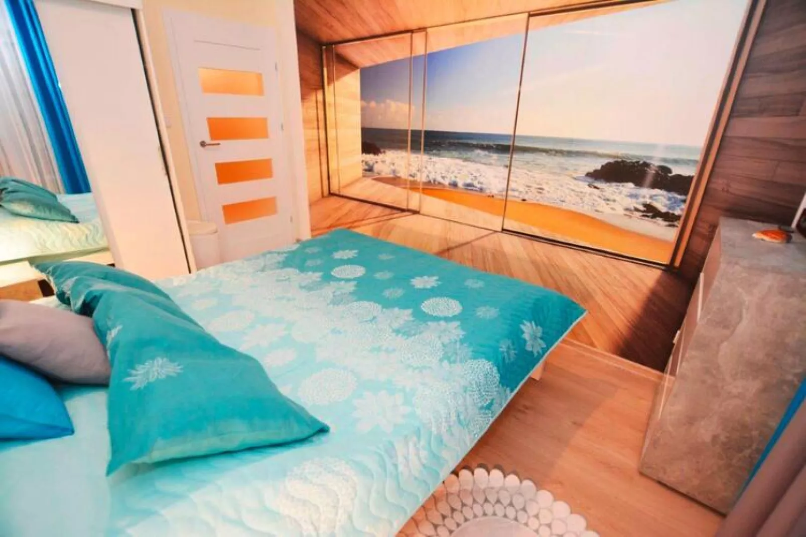 Apartamenty na parterze przy Bałtyckiej w Kołobrzegu-Bedroom