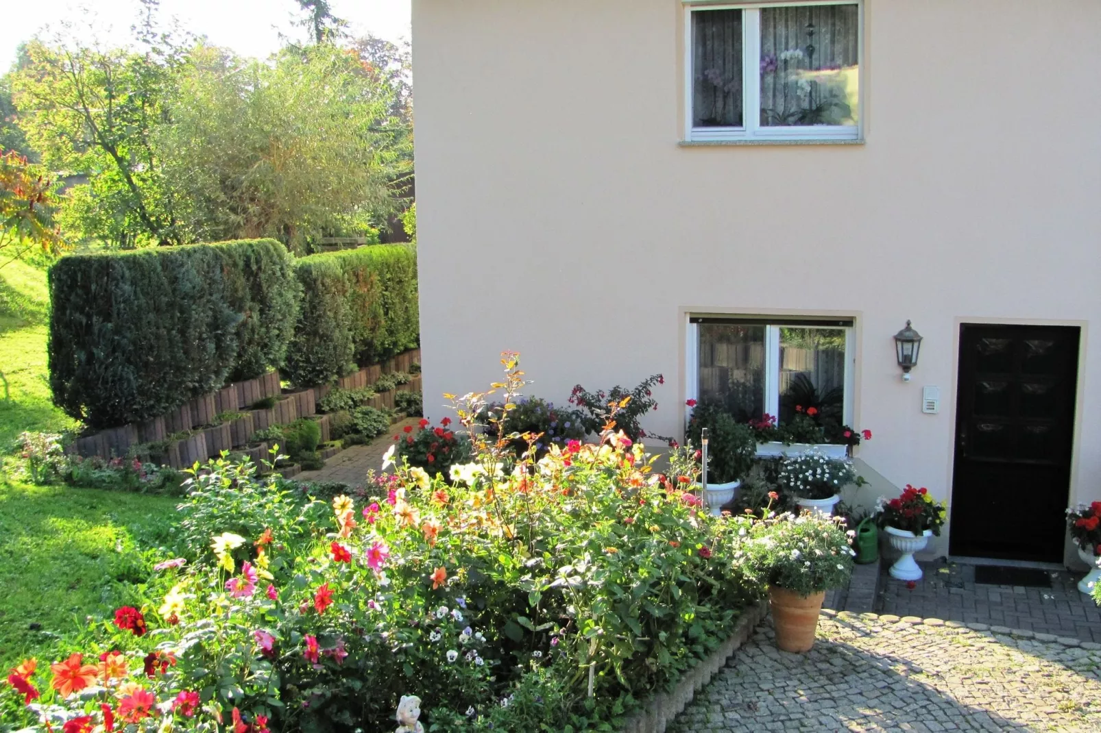Maja-Gardens in summer