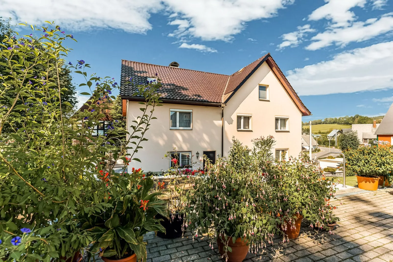 Maja-Gardens in summer