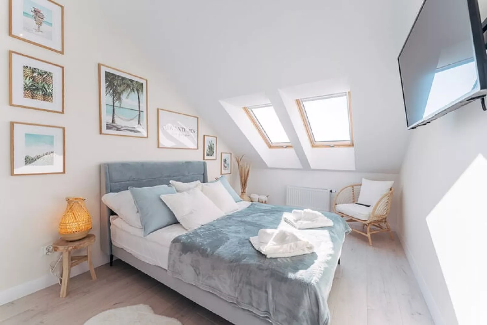 Apartamenty przy Nadmorskiej 106 38m2 Grzybowo-Bedroom