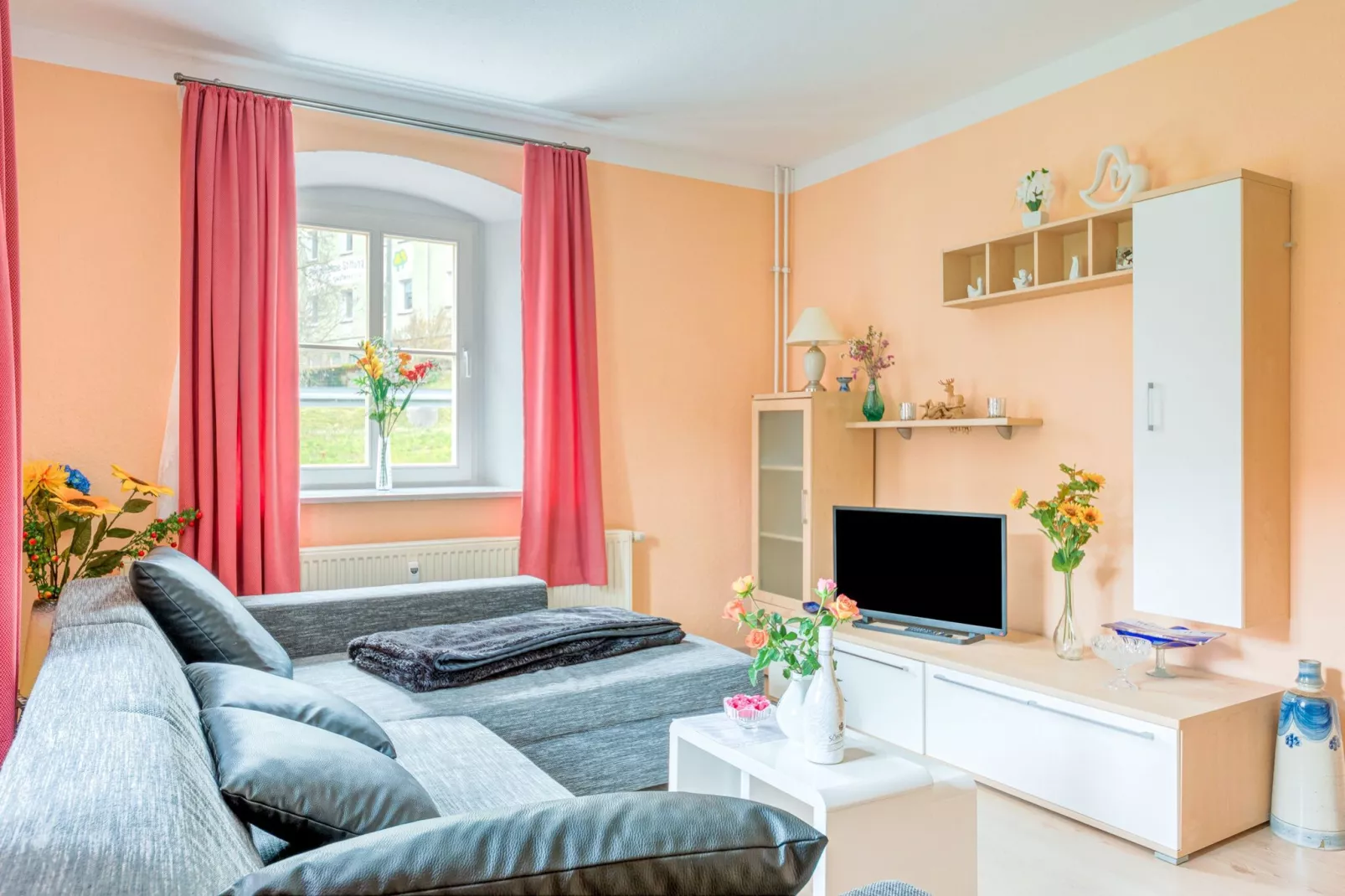Ferienwohnung an der Talsperre Rauschenbach-Living room
