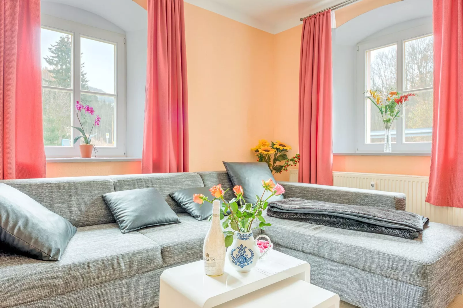 Ferienwohnung an der Talsperre Rauschenbach-Living room