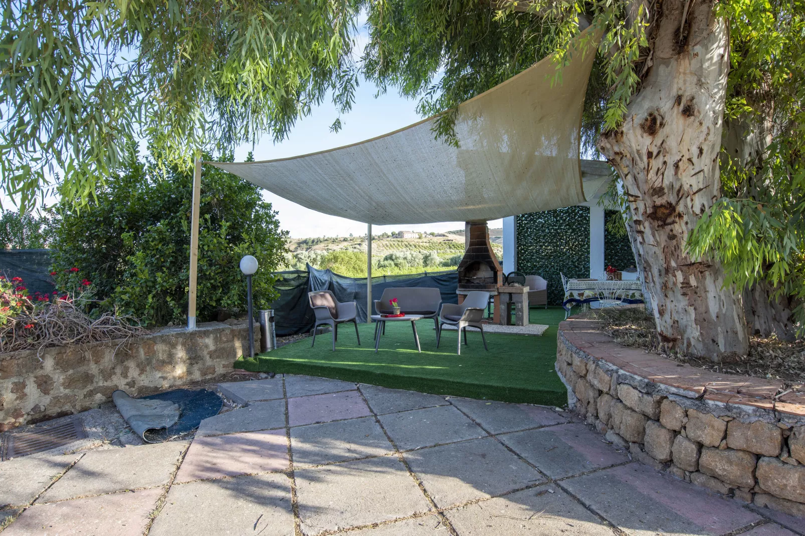 Villa Zagara-Gardens summer