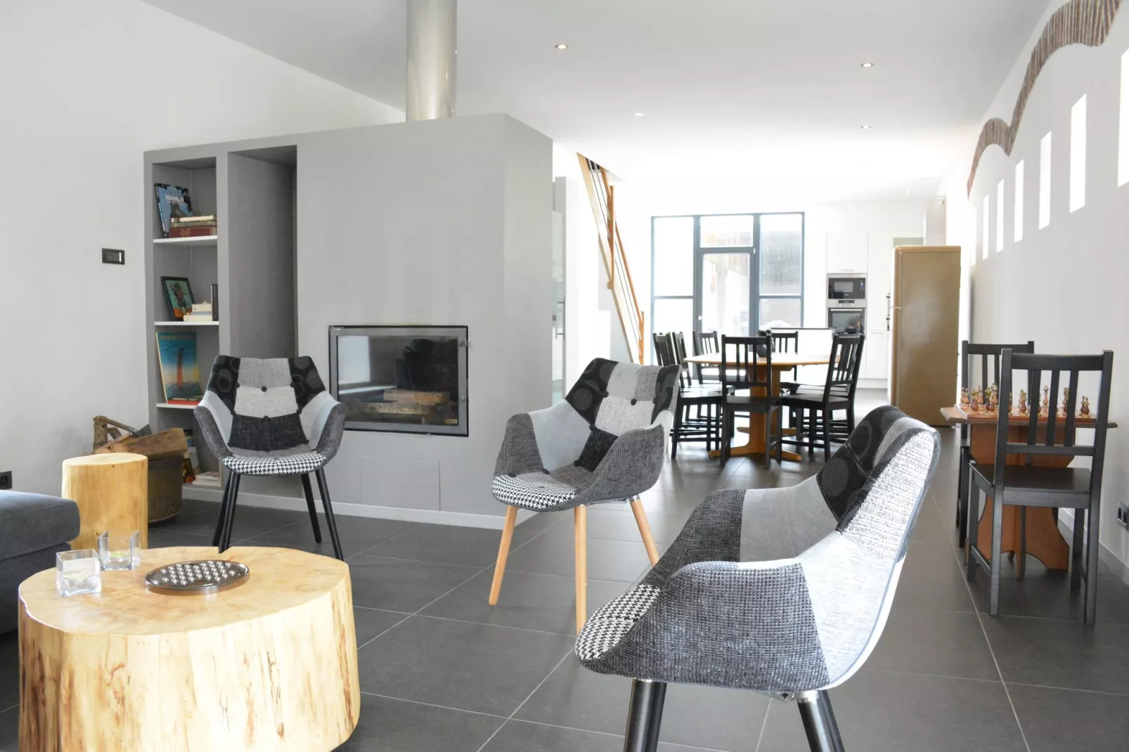 La Ferme Sainte-Adèle-Living room