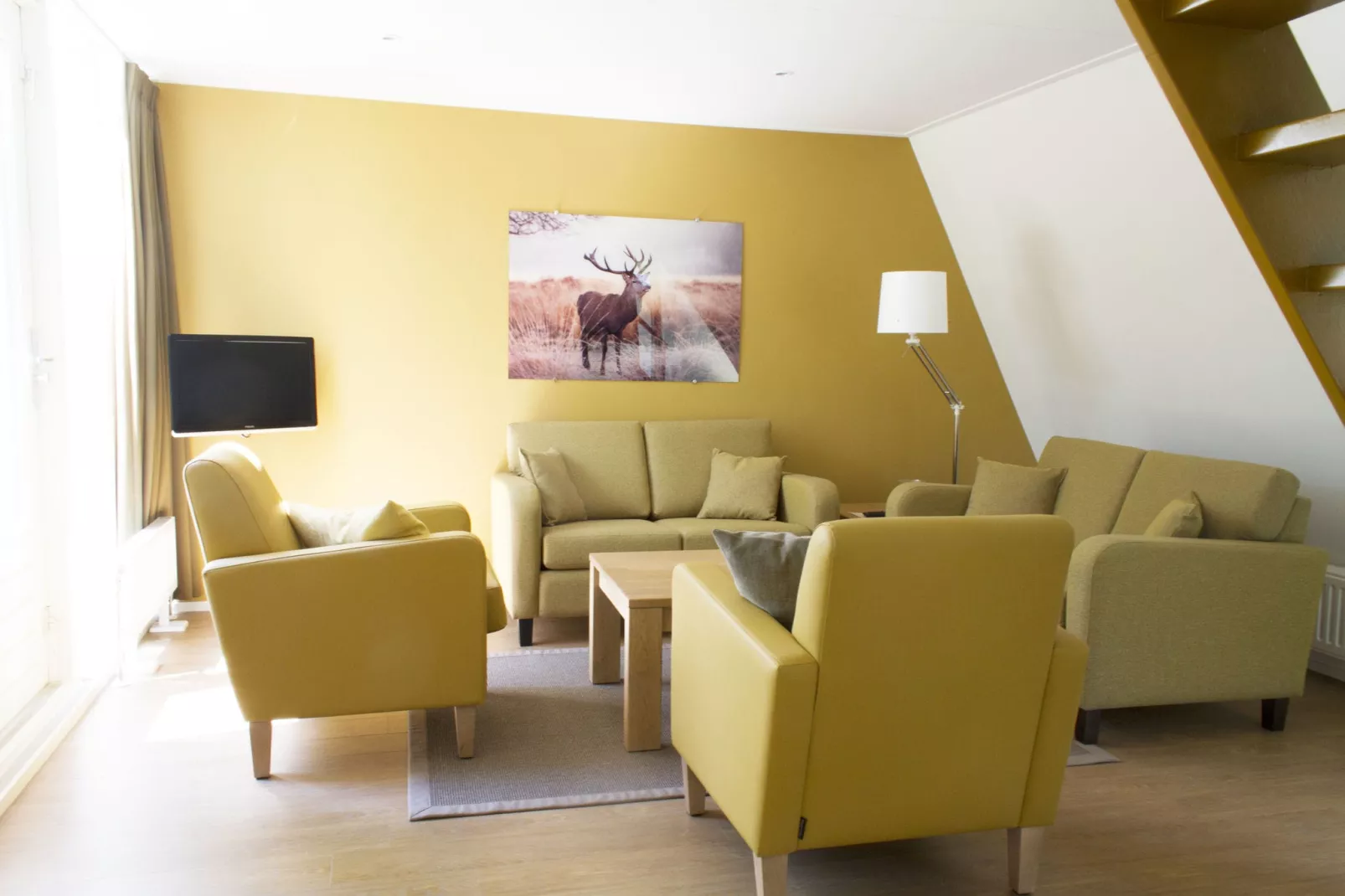 Bungalowpark Hoenderloo 5-Living room