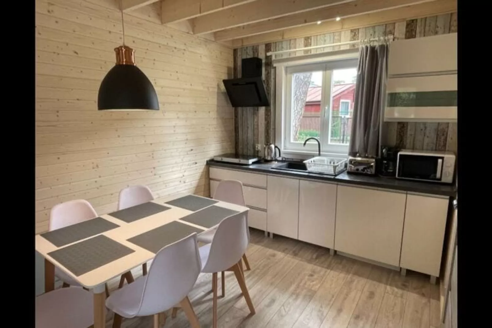 Holiday homes with pool in  Mrzezyno-Kitchen