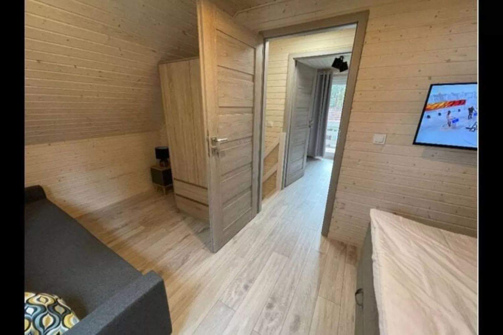 Holiday homes with pool in  Mrzezyno-Bedroom