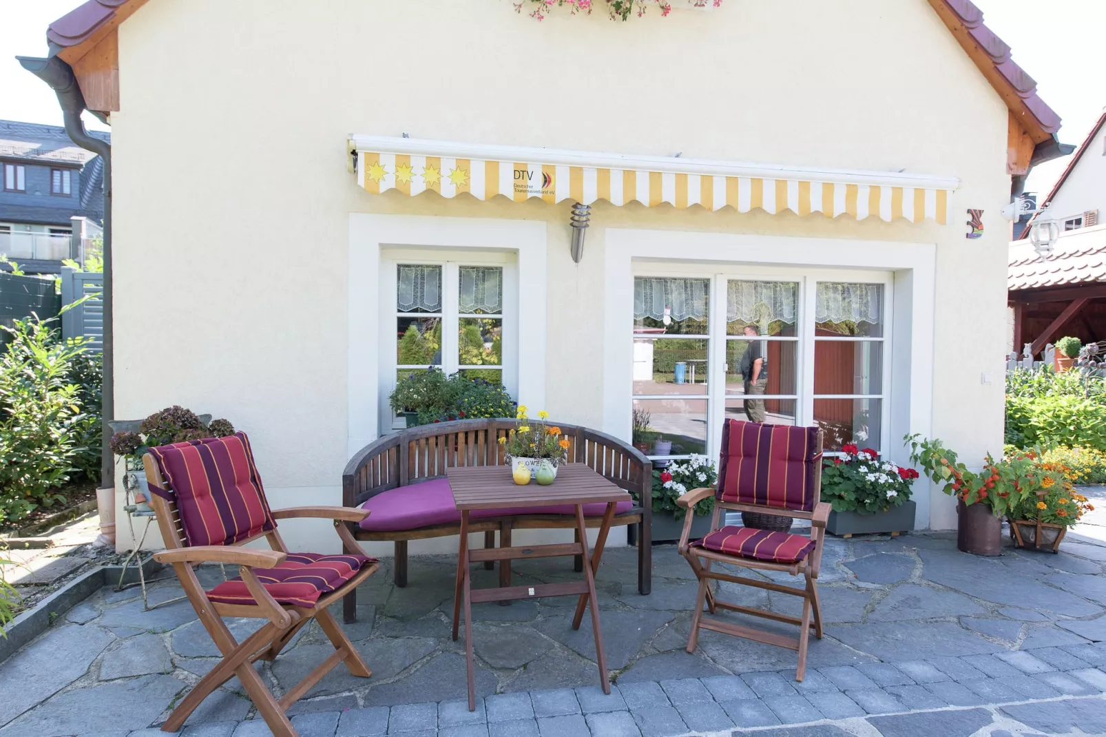 Ferienhaus Oederan-Terrace balcony