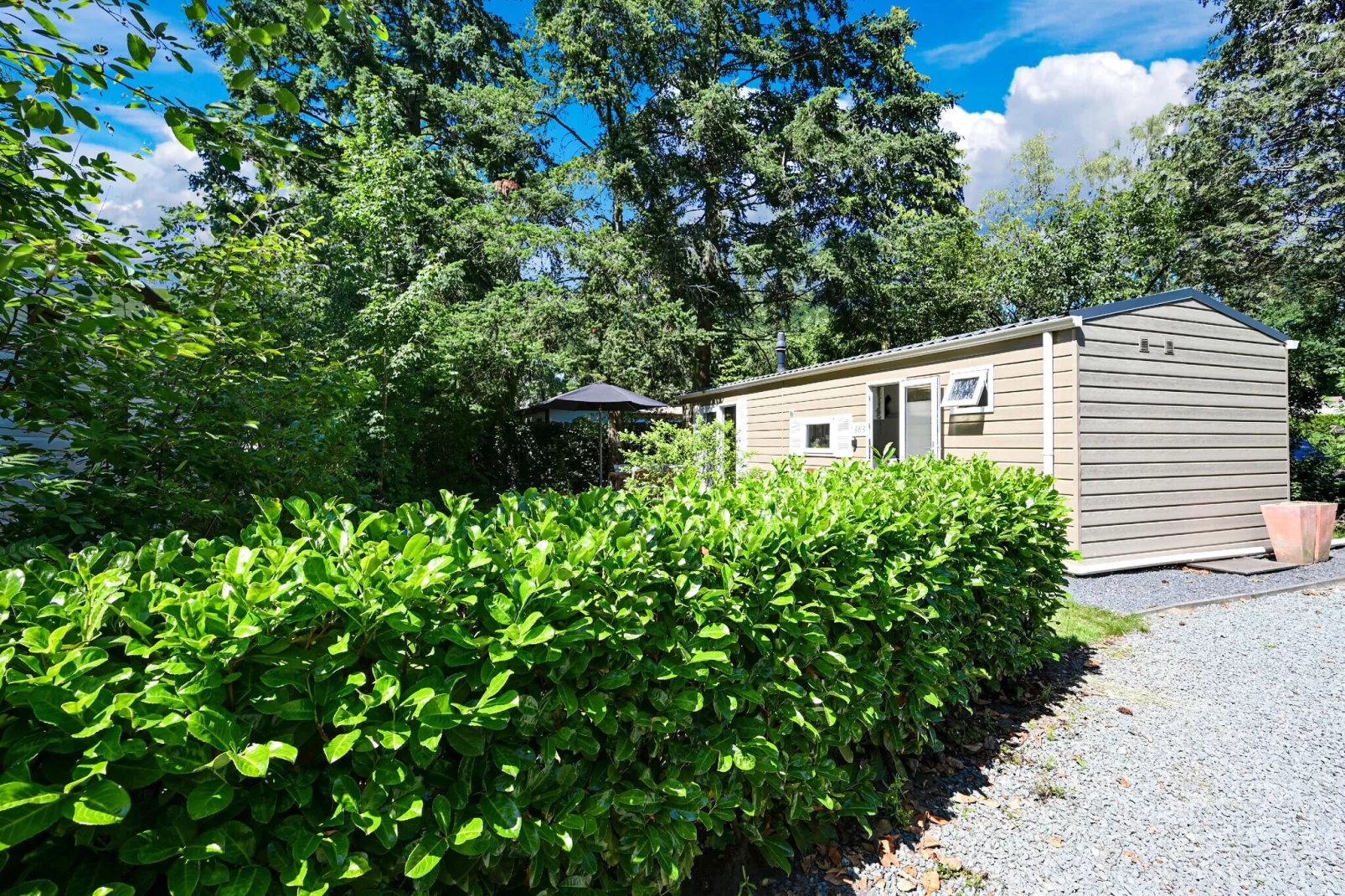 Chalet in hartje Veluwe-Extérieur été
