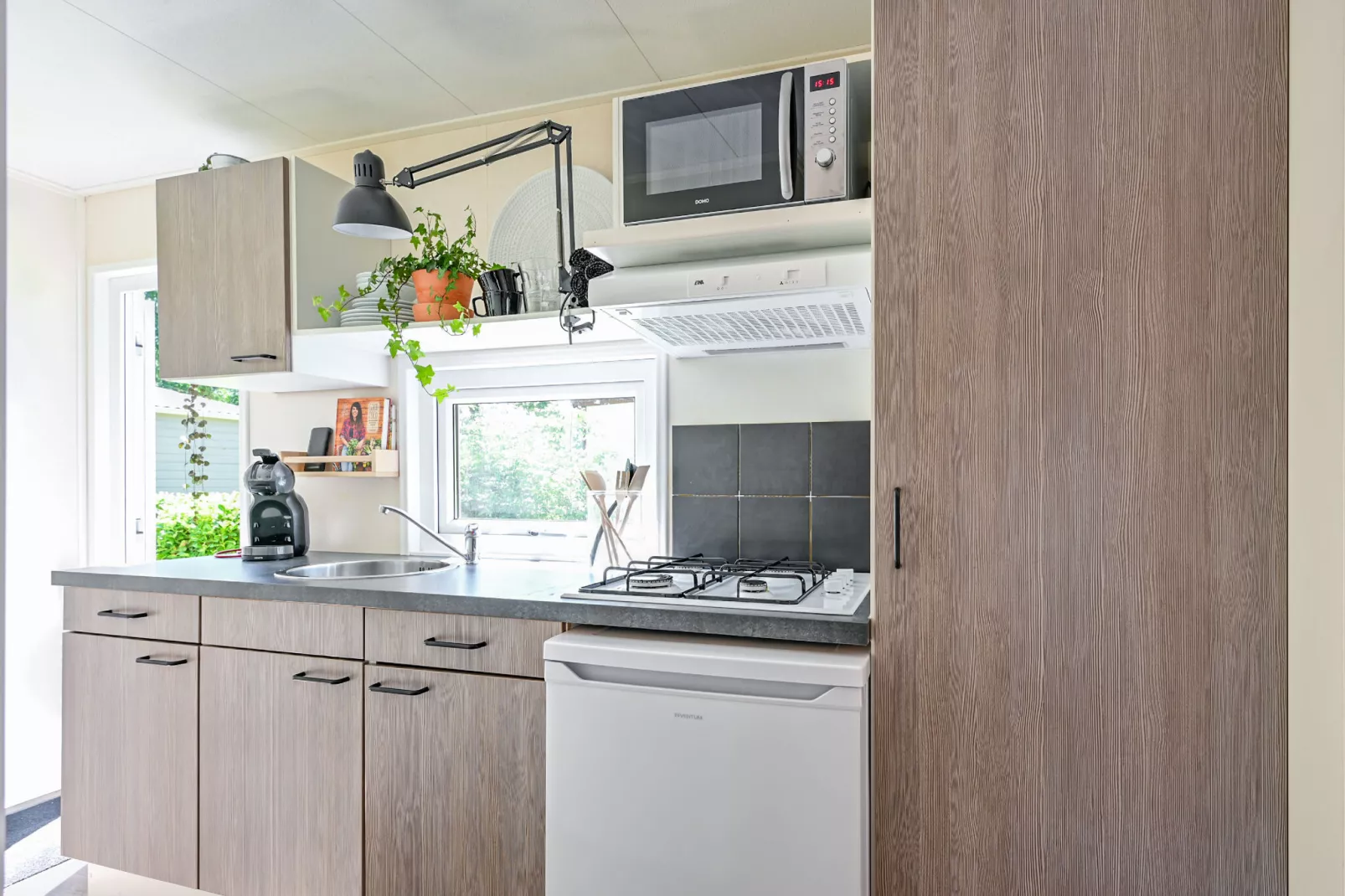 Chalet in hartje Veluwe-Cuisine