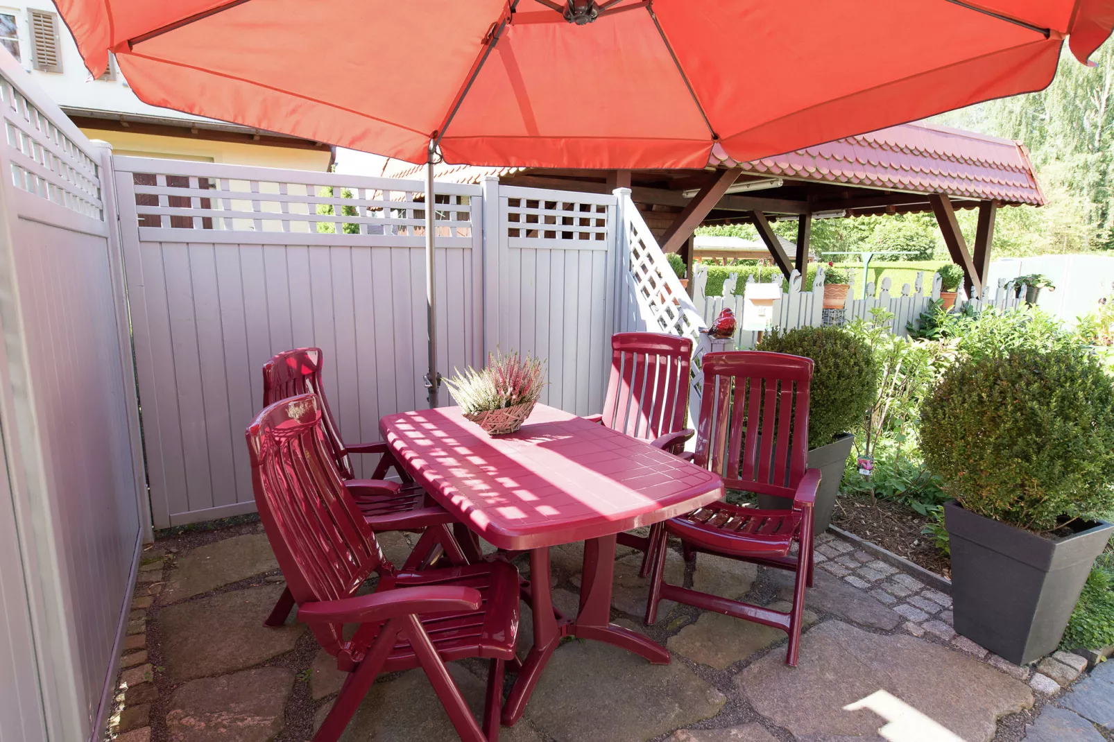 Ferienhaus Oederan-Terrace balcony