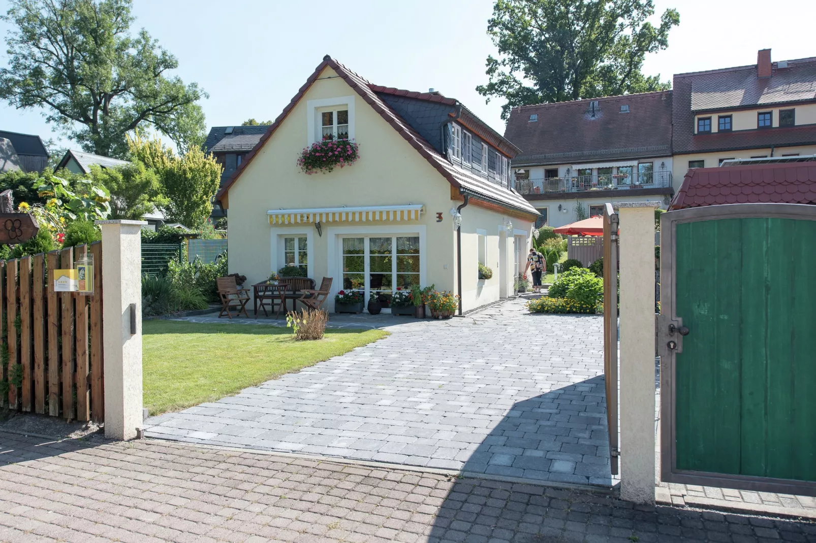 Ferienhaus Oederan-Gardens summer