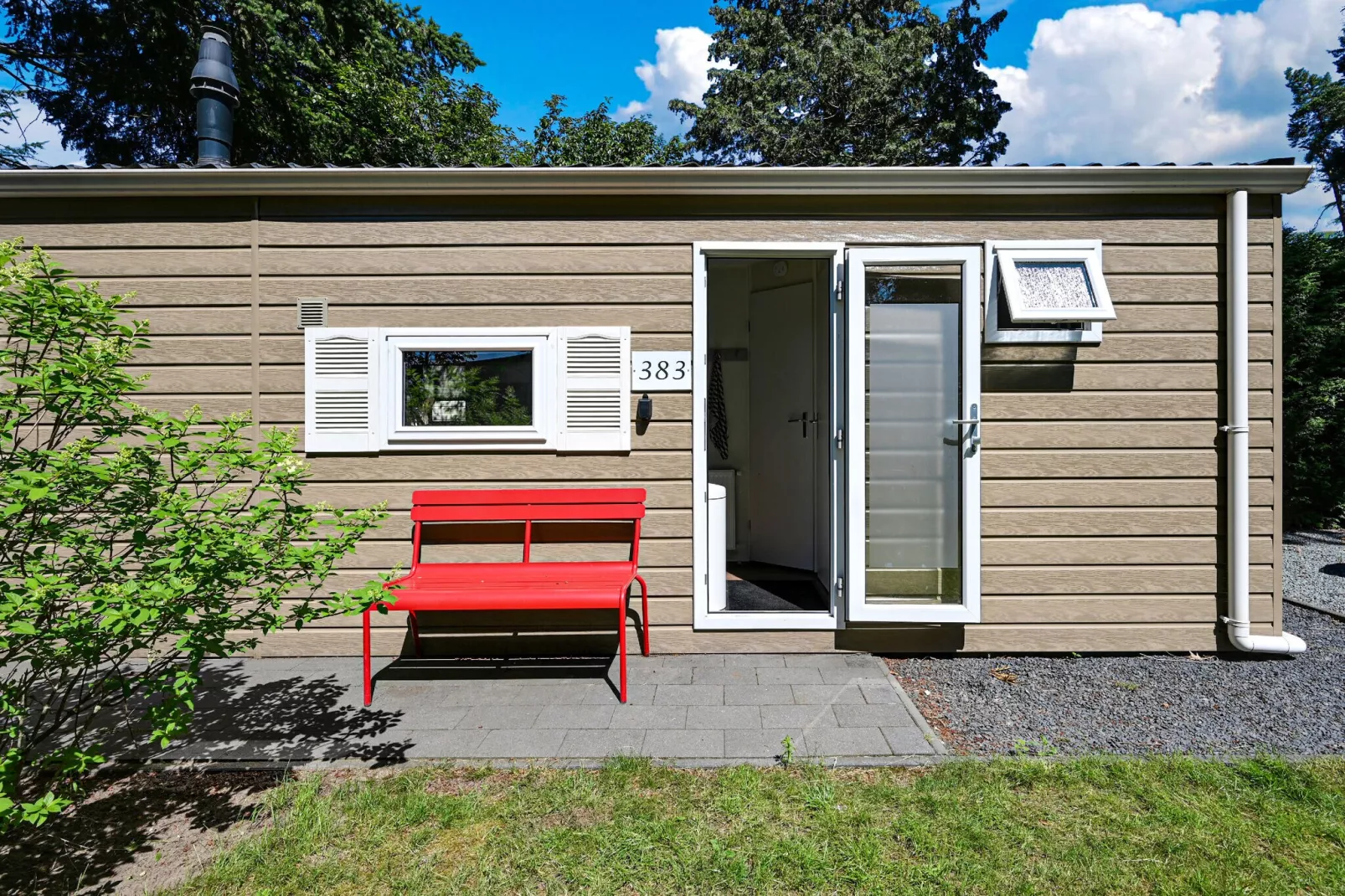 Chalet in hartje Veluwe-Hall d'accueil