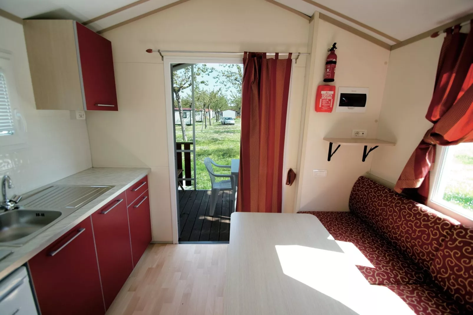 Camping Classe Village - Adriano-Living room