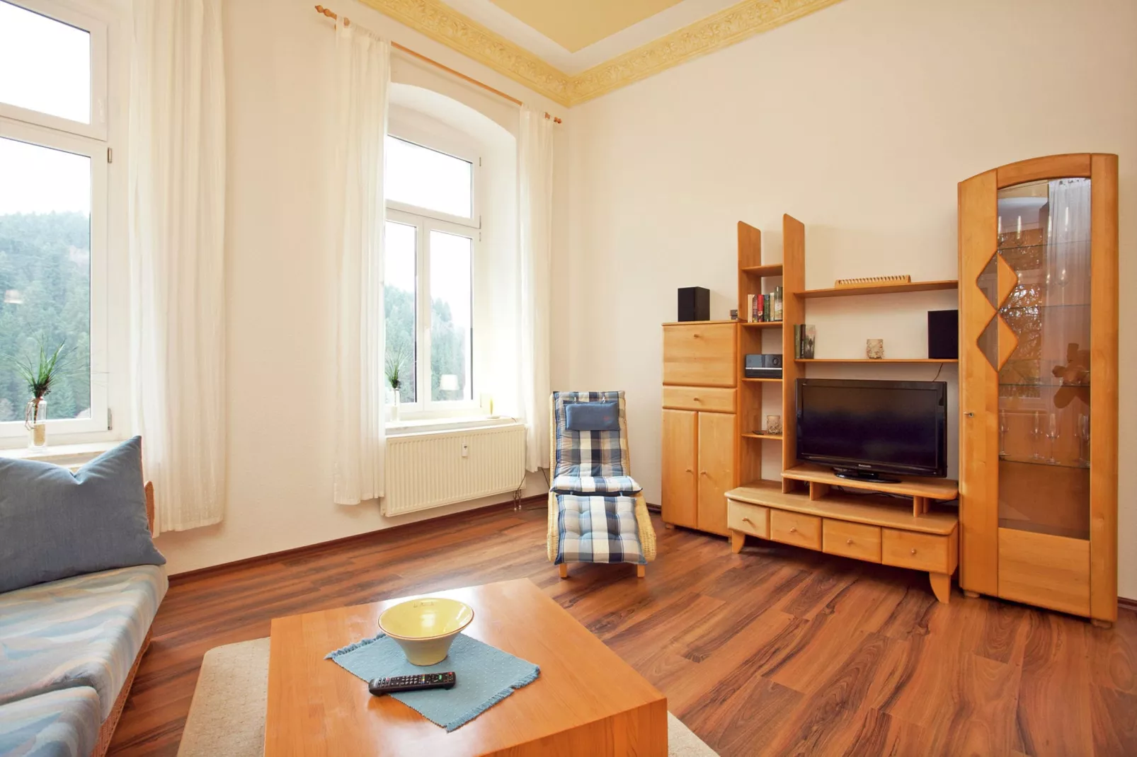 Villa im Erzgebirge-Living room