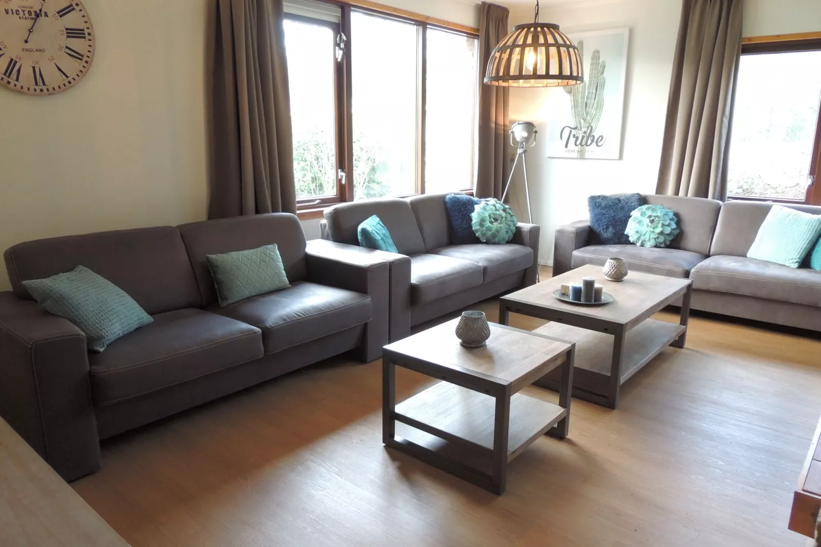 Vakantiepark De Rimboe & De Woeste Hoogte 3-Wohnzimmer