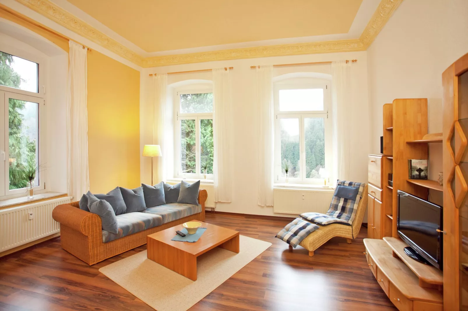 Villa im Erzgebirge-Living room