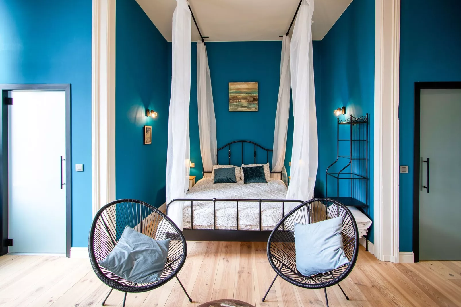 Château de Goyet 40 p-Bedroom