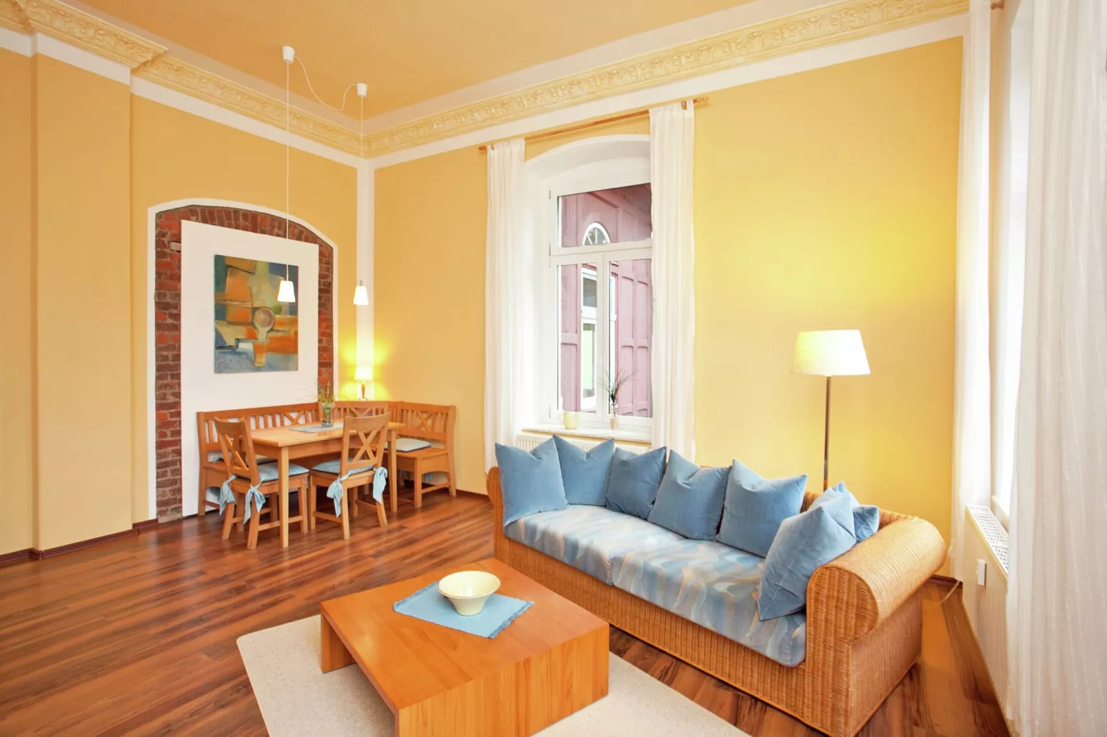 Villa im Erzgebirge-Living room